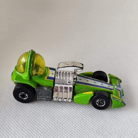 3/$25💙Vtg Hot Wheels Diecast Car Bubble Gunner 1978 Green - Picture 4 of 6